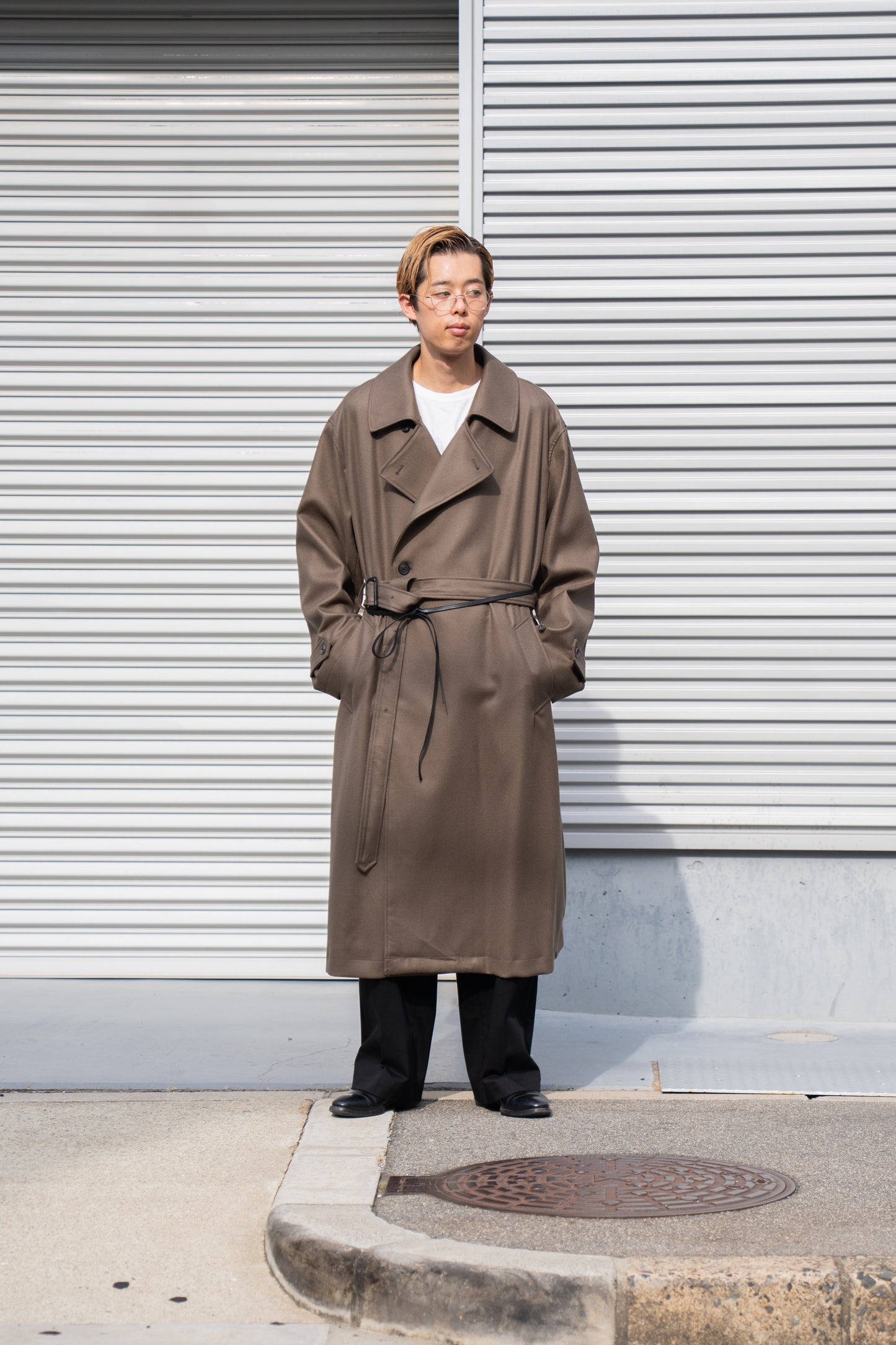 OVERSIZED DOUBLE BREASTED COAT(ST.1202)