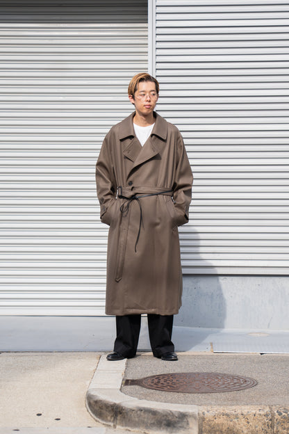 OVERSIZED DOUBLE BREASTED COAT(ST.1202)