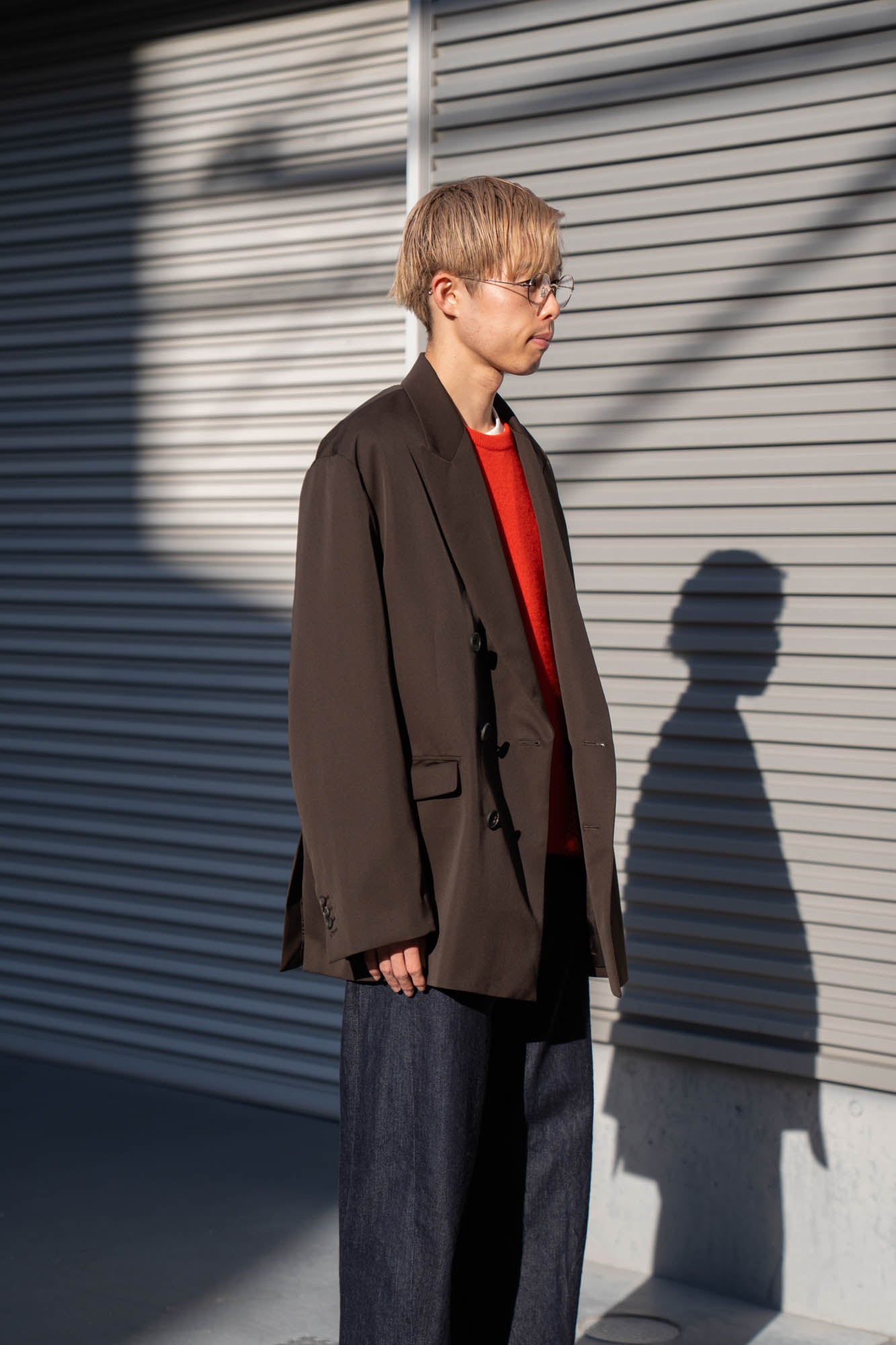 OVERSIZED DOUBLE BREASTED JACKET(ST.1411) | ジャケット ssstein