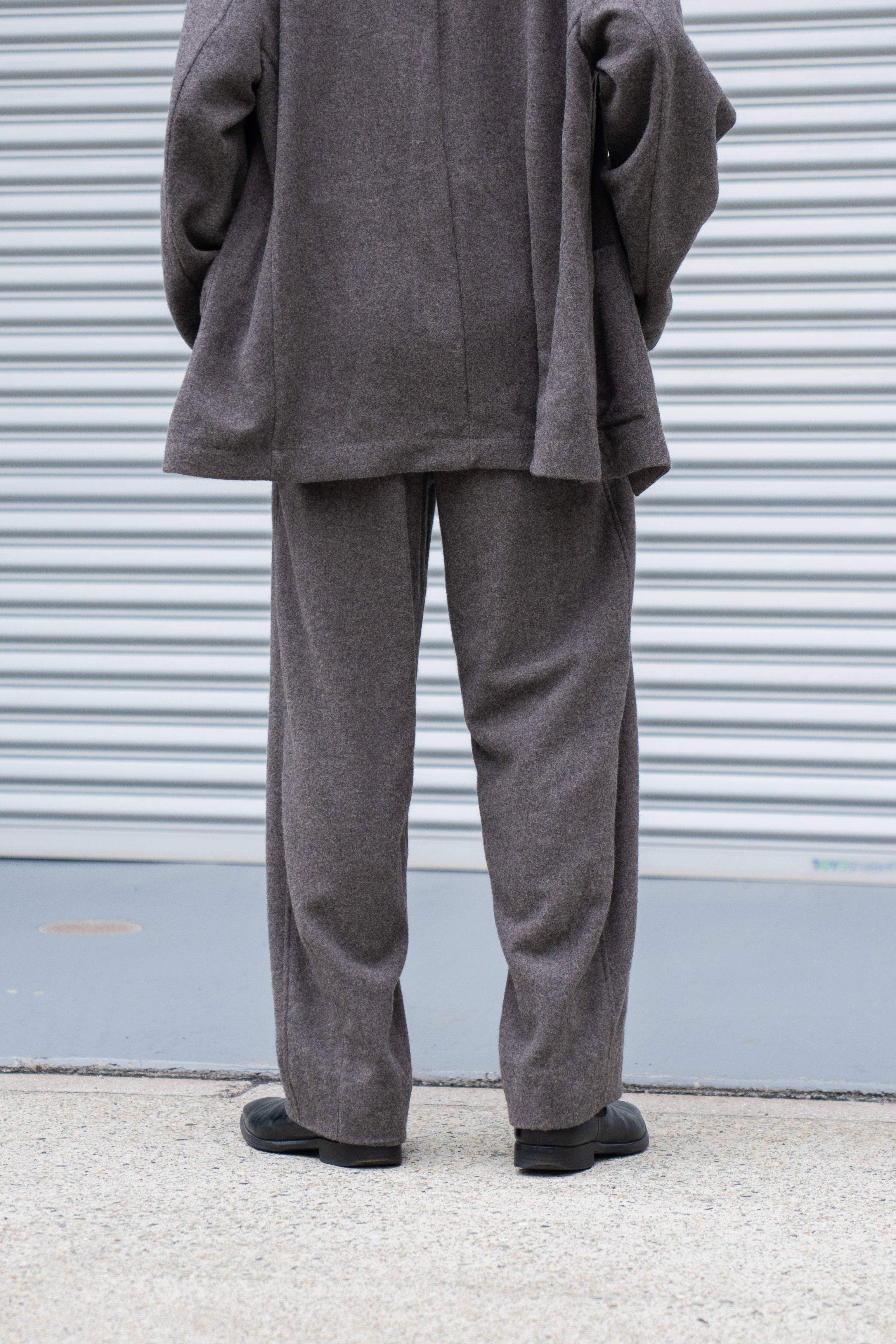 ssstein フリース スラックス ssstein（シュタイン） 25AW - WOOL/CASHMERE FLEECE EASY TWIST