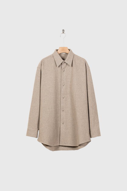 cashmere natural shirt