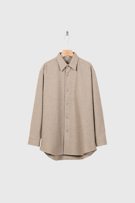cashmere natural shirt