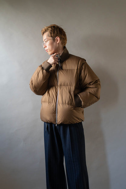 08sircus × TAION Down detachable bomber reversible