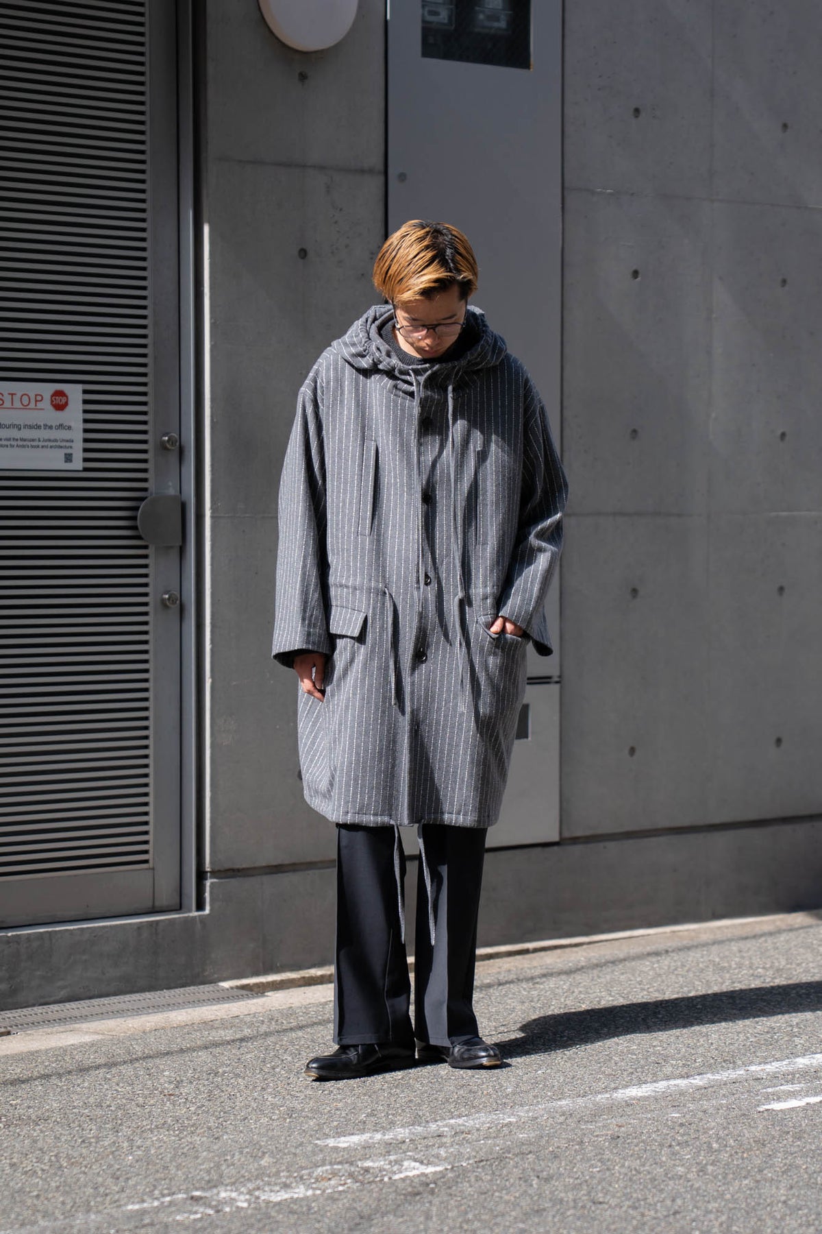 OUTER PARKA - RECYCLED WOOL