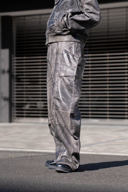 CRACKING COATED BANANA CUTTING PANTS .15