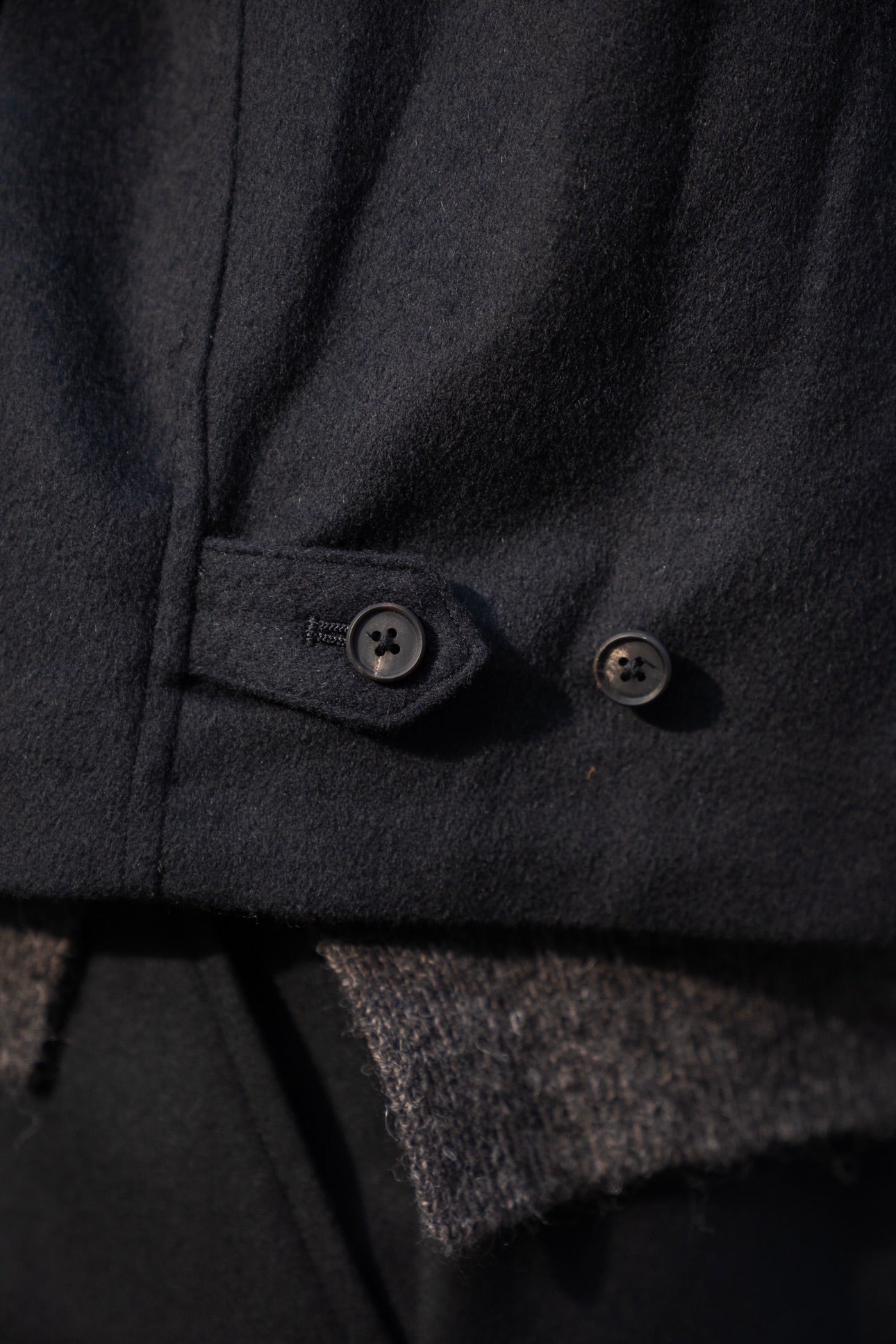 W/CA BEAVER ZIP SHORT JACKET(ST.1228)