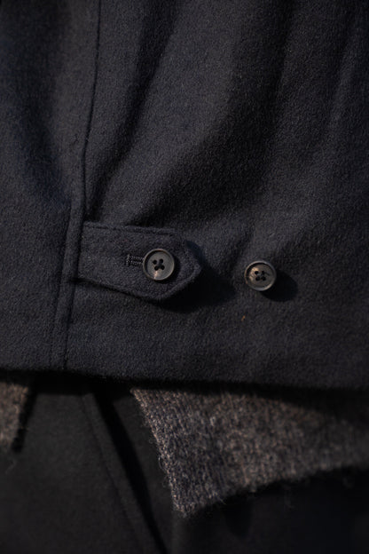 W/CA BEAVER ZIP SHORT JACKET(ST.1228)