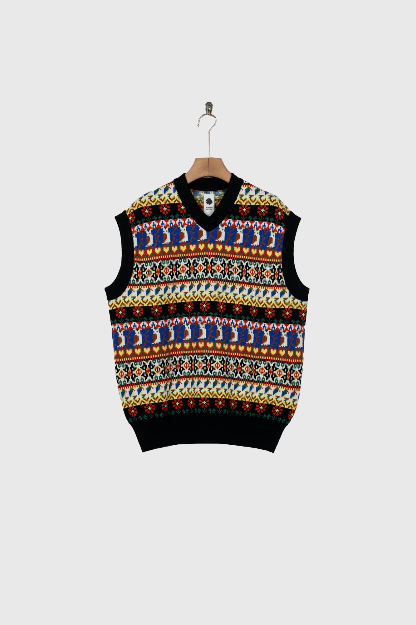 Jacquarded Slope Vest