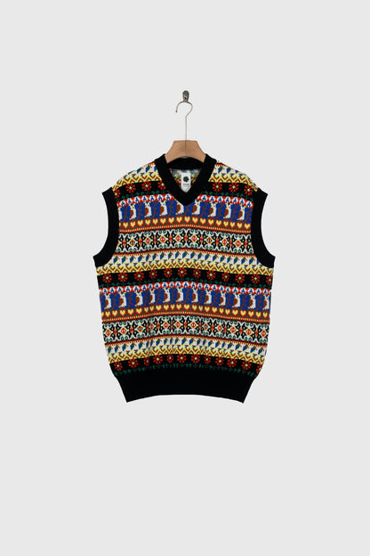 Jacquarded Slope Vest