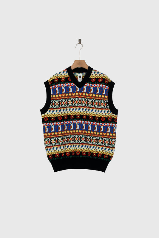 Jacquarded Slope Vest