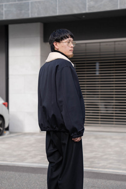 MOUTON COLLAR PADDED JACKET(ST.1377)