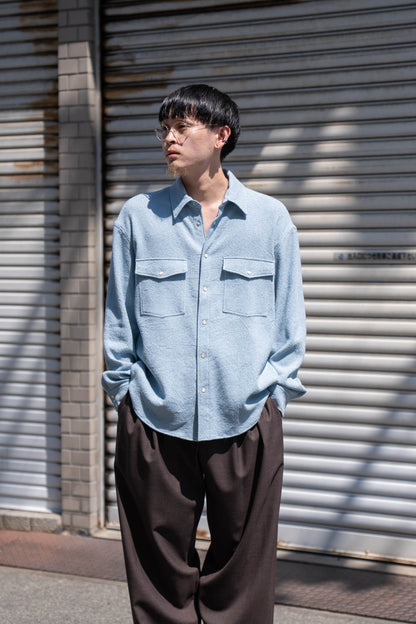 TOWEL WRAP WORK SHIRT