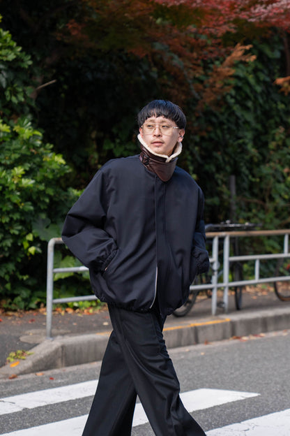 MOUTON COLLAR PADDED JACKET(ST.1377)