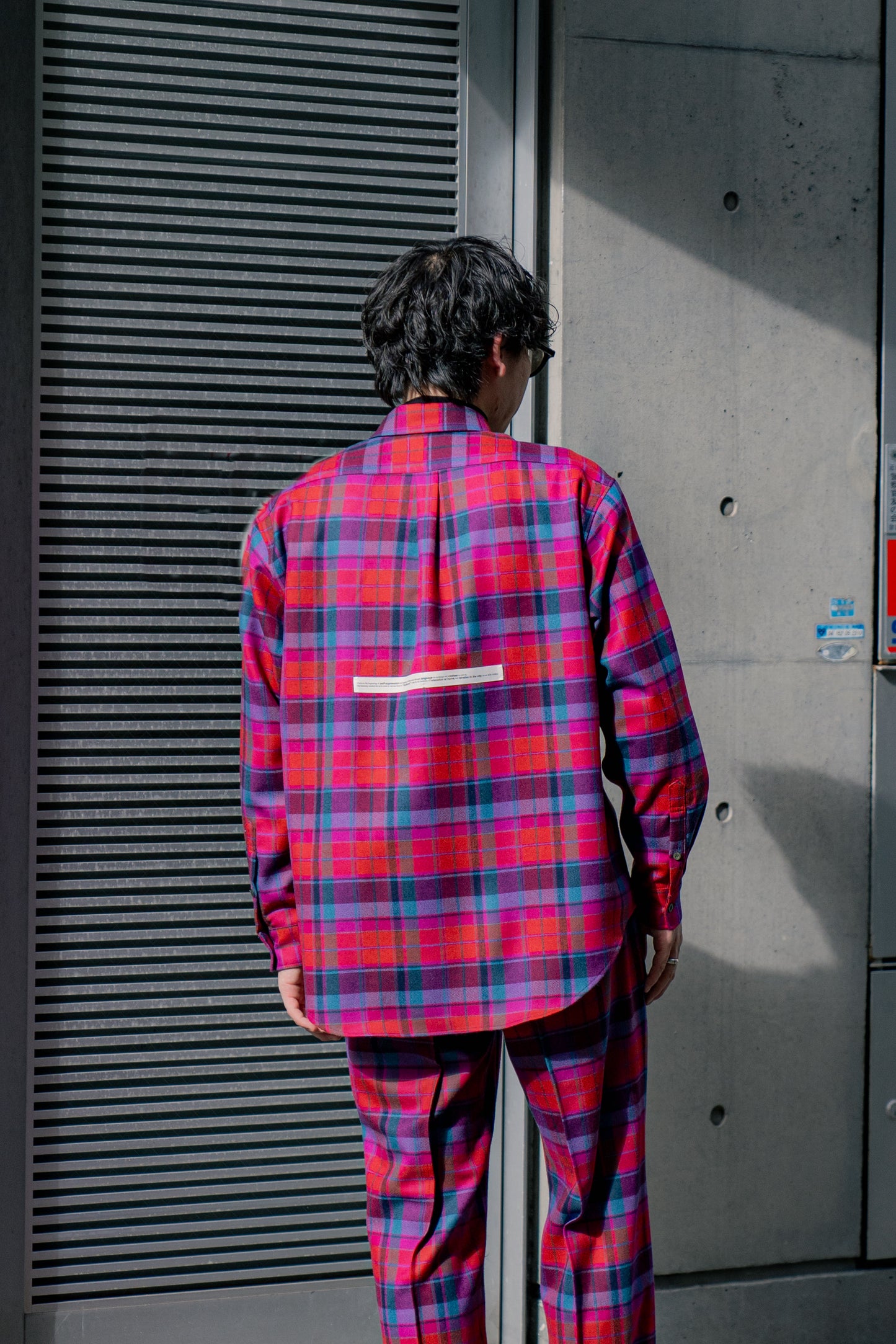 Wool Check Shirt