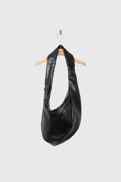 GOAT LEATHER TWIST SHOULDER BAG(ST.1679)