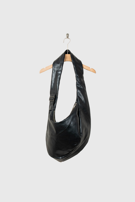 GOAT LEATHER TWIST SHOULDER BAG(ST.1679)