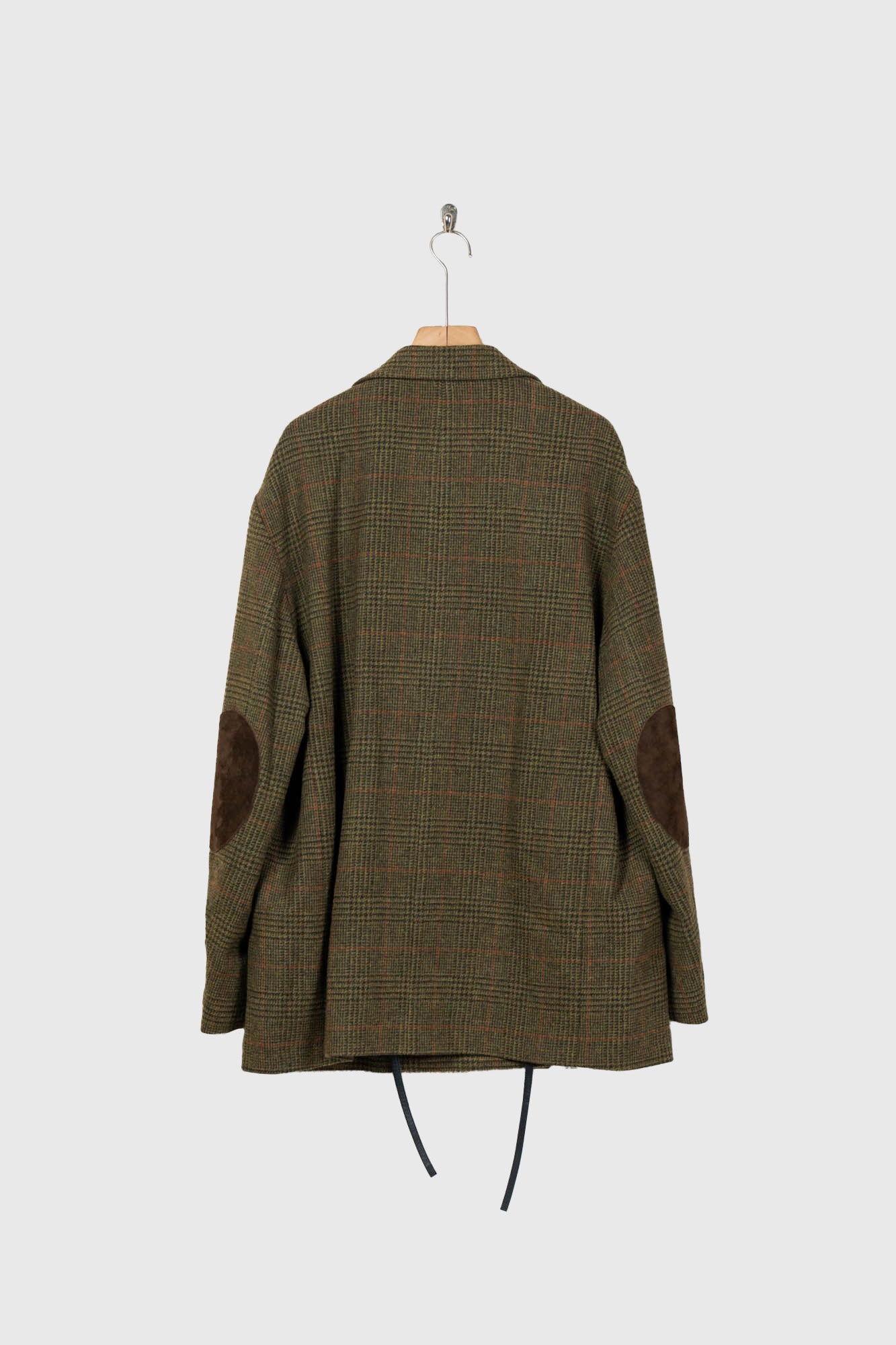 BRITISH TWEED OVERSIZED PEAK LAPEL JACKET(ST.1586)