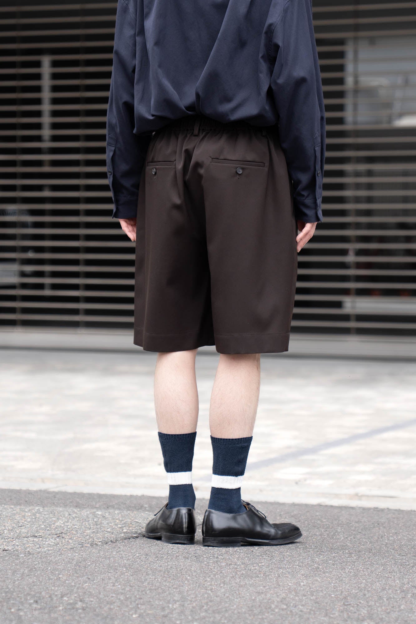 WIDE EASY SHORT TROUSERS(ST.1435)