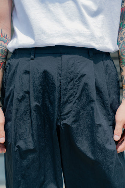 WINDPROOF NYLON WIDE EASY TROUSERS(ST.1278)