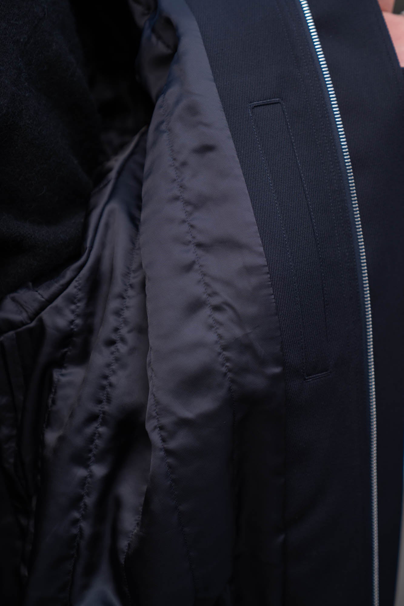 MOUTON COLLAR PADDED JACKET(ST.1377)