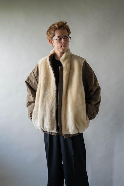 MOUTON INNER REVERSIBLE PADDED JACKET(ST.1556)