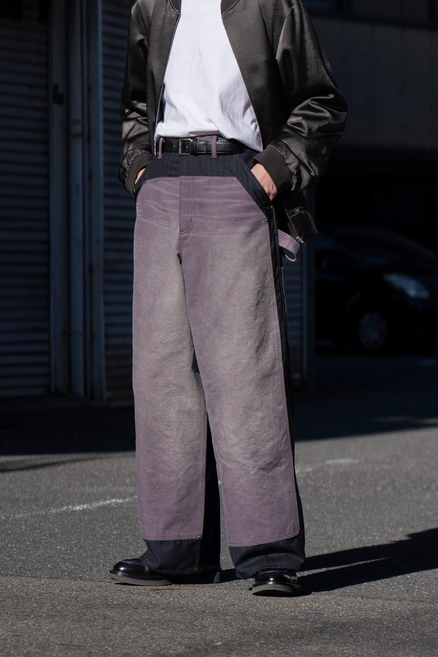 Exclusive Vintage-eﬀect work pants