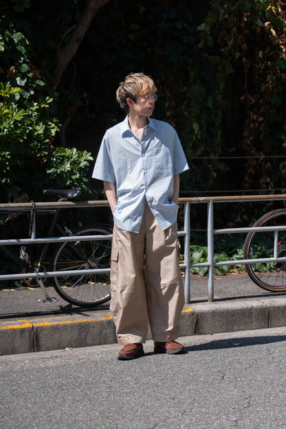 SUVIN COTTON OVERSIZED SS SHIRT(ST.1497)