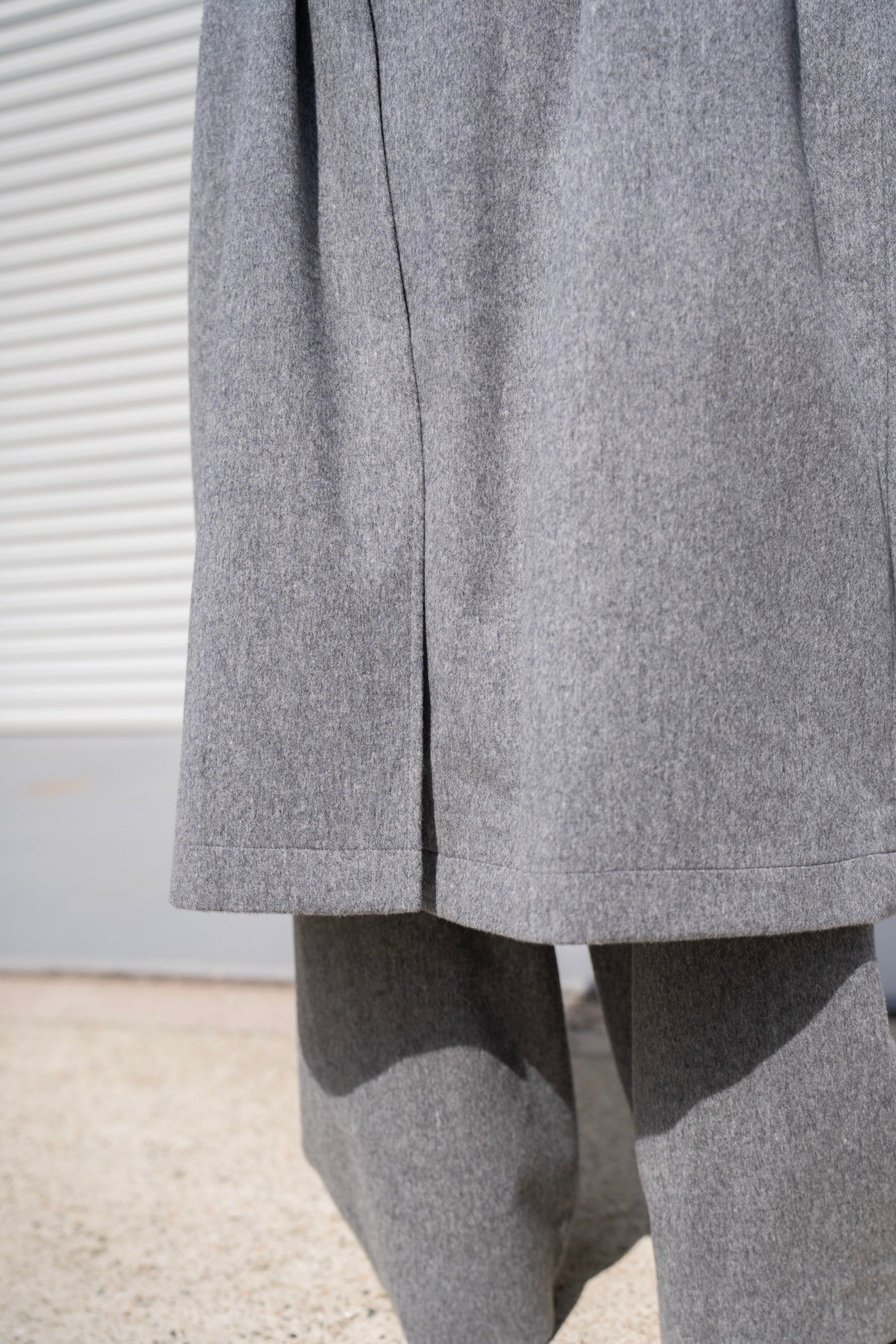 OVERSIZED DOUBLE BREASTED COAT(ST.1203)