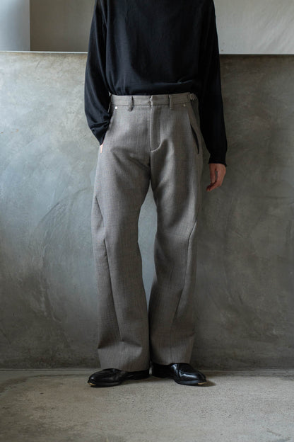 3D TWISTED TAILORED PANTS