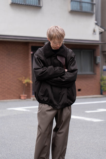 MOUTON COLLAR PADDED JACKET(ST.1376)