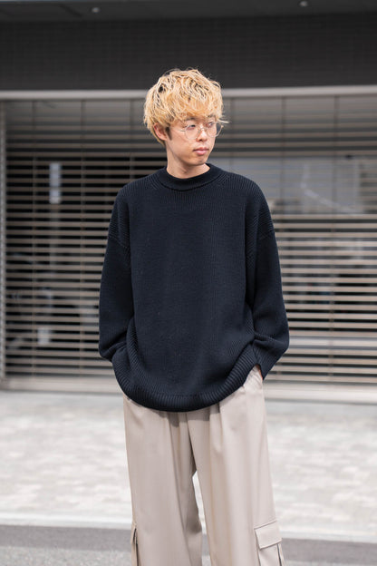 MERINO WOOL CREWNECK KNIT