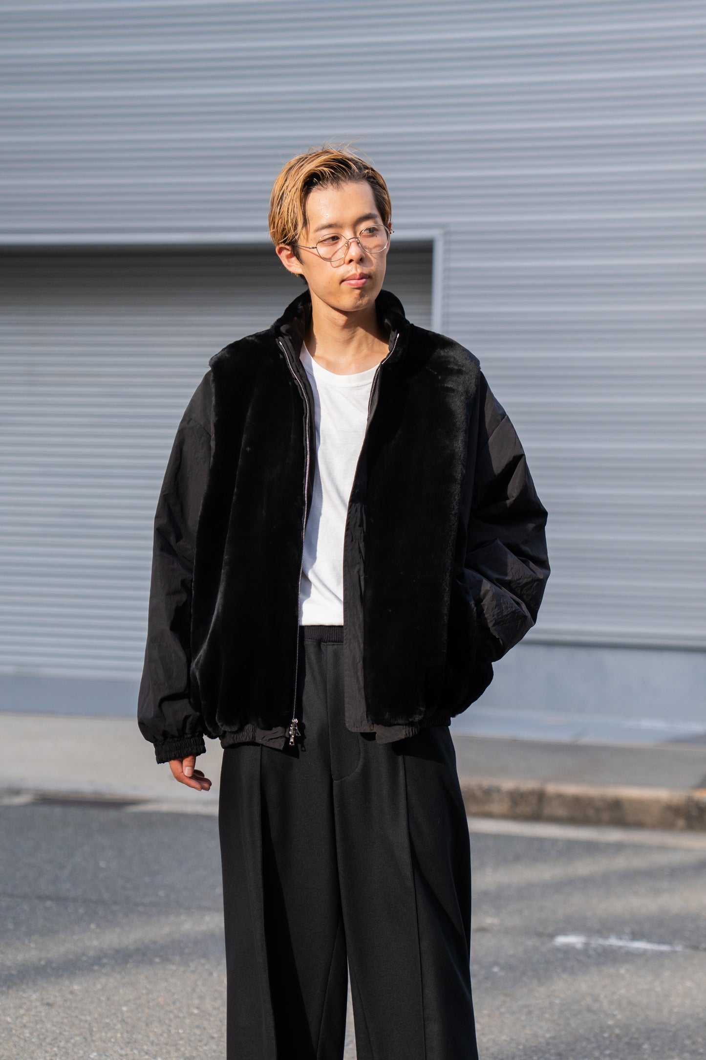 MOUTON INNER REVERSIBLE PADDED JACKET(ST.1223)