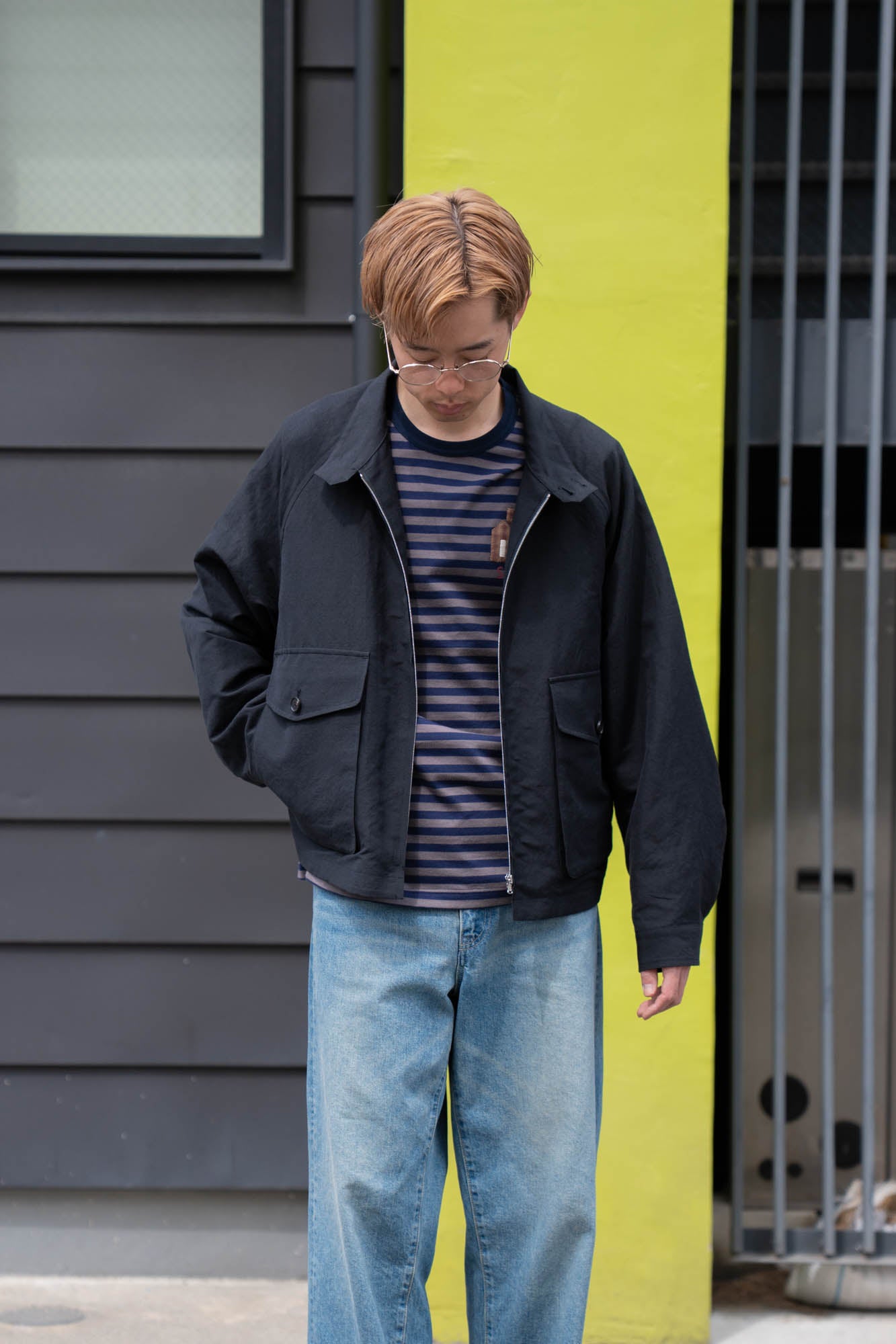 PATCH POCKET HARRINGTON