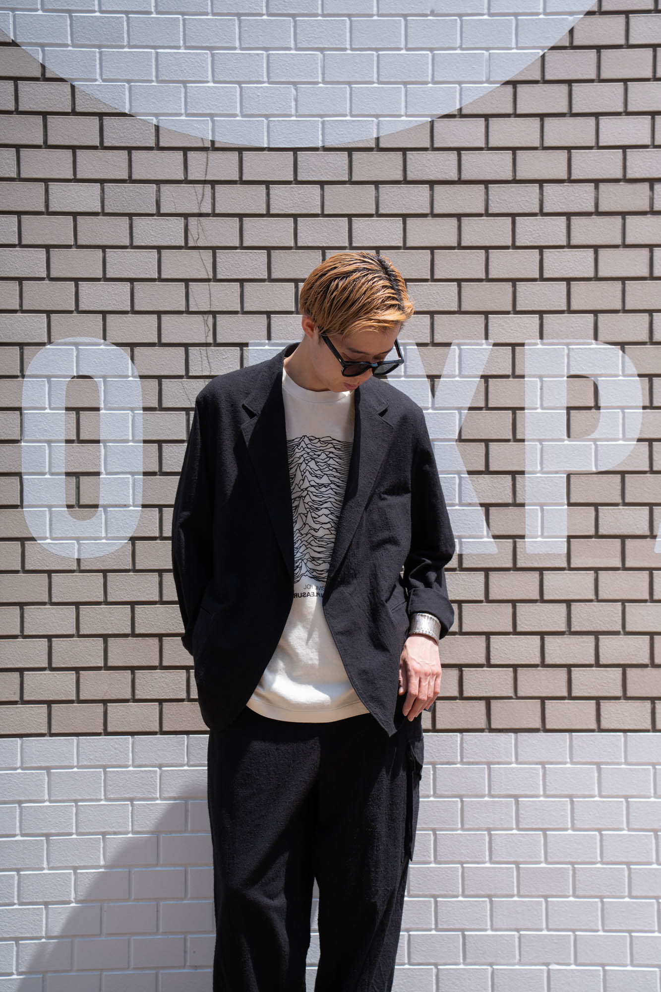 Silk/Cotton Nep Cardigan Jacket