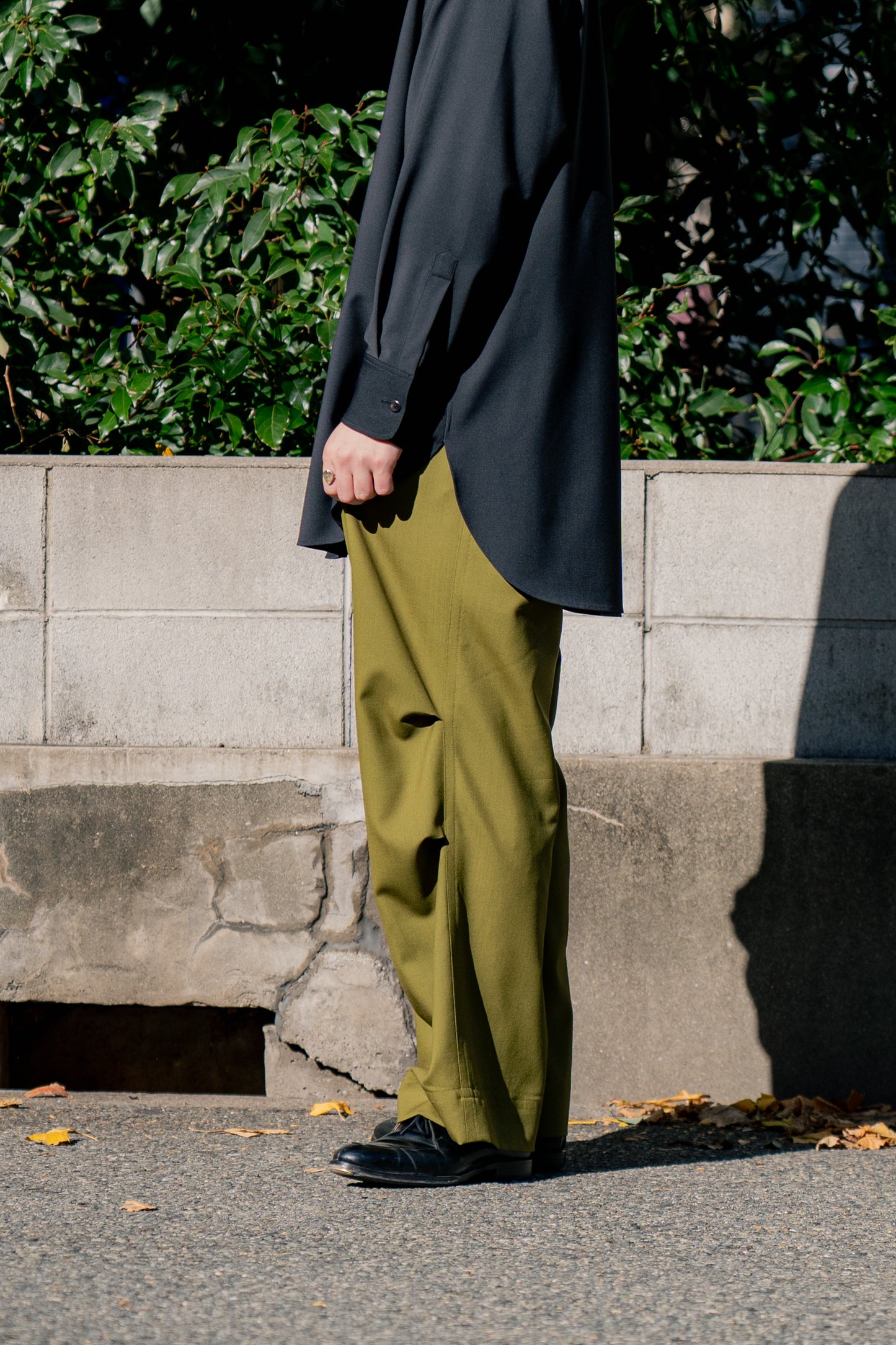 CARGO PANT IN WOOL TROPICAL