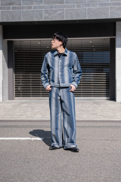 GRADATION DENIM PANTS (BAGGY)