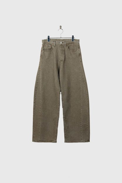 DEFORMATION WIDE COLOR DENIM PANTS(ST.1565)