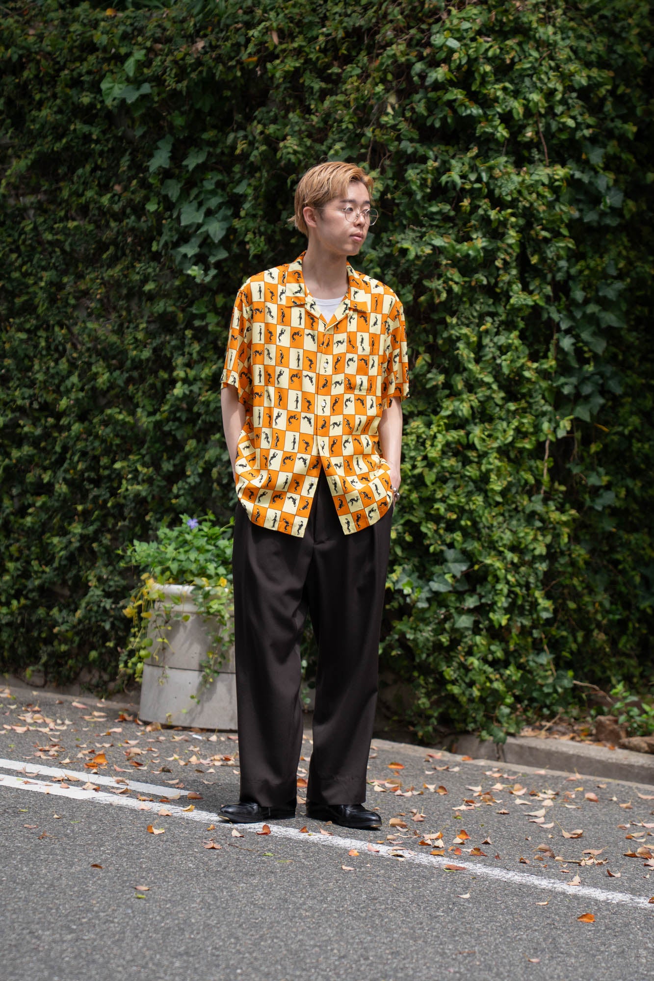 INVERTED PLEATS TROUSER