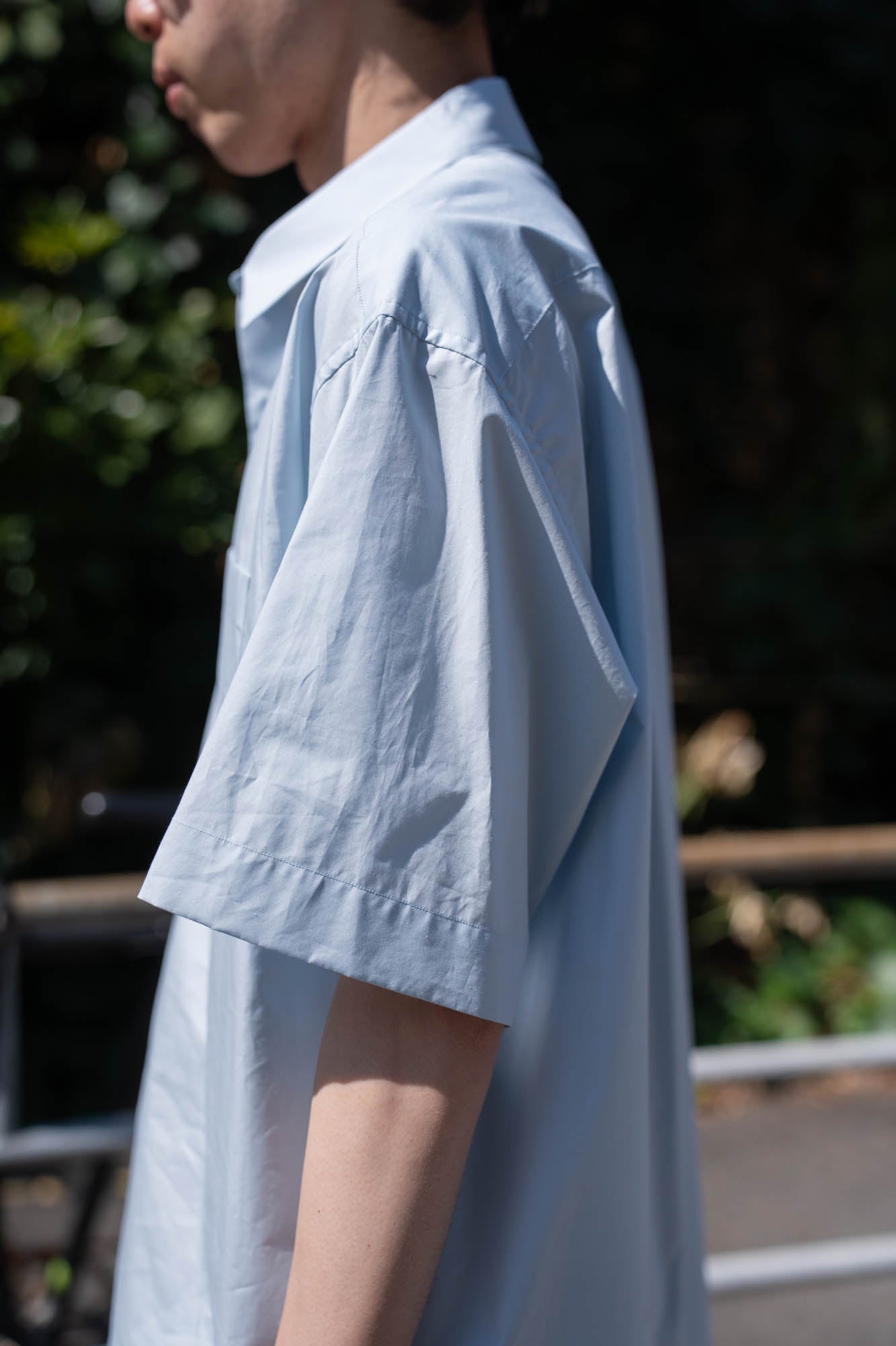 SUVIN COTTON OVERSIZED SS SHIRT(ST.1497)