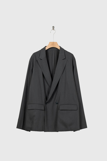DOUBLE-BREASTED RELAX SHOULDER JACKET