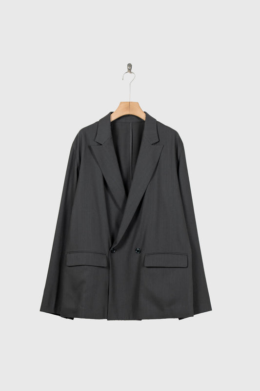 DOUBLE-BREASTED RELAX SHOULDER JACKET