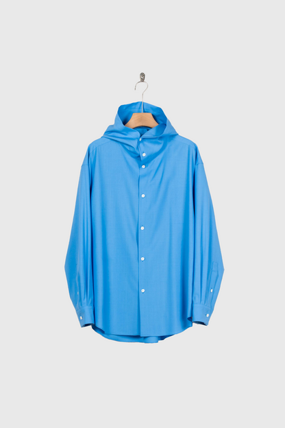 Hooded Wool Shirt