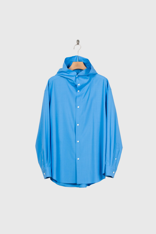 Hooded Wool Shirt