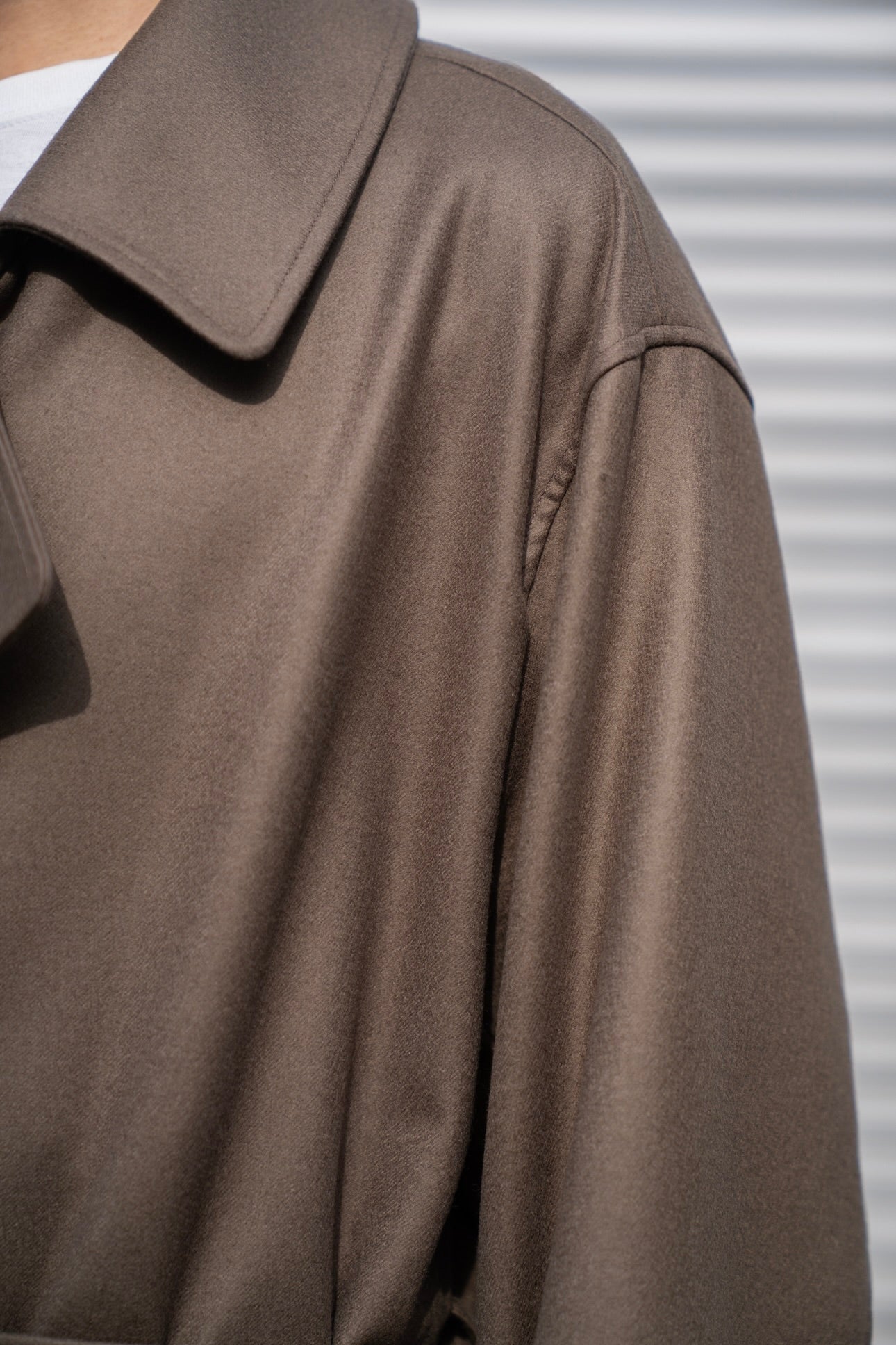 OVERSIZED DOUBLE BREASTED COAT(ST.1202)