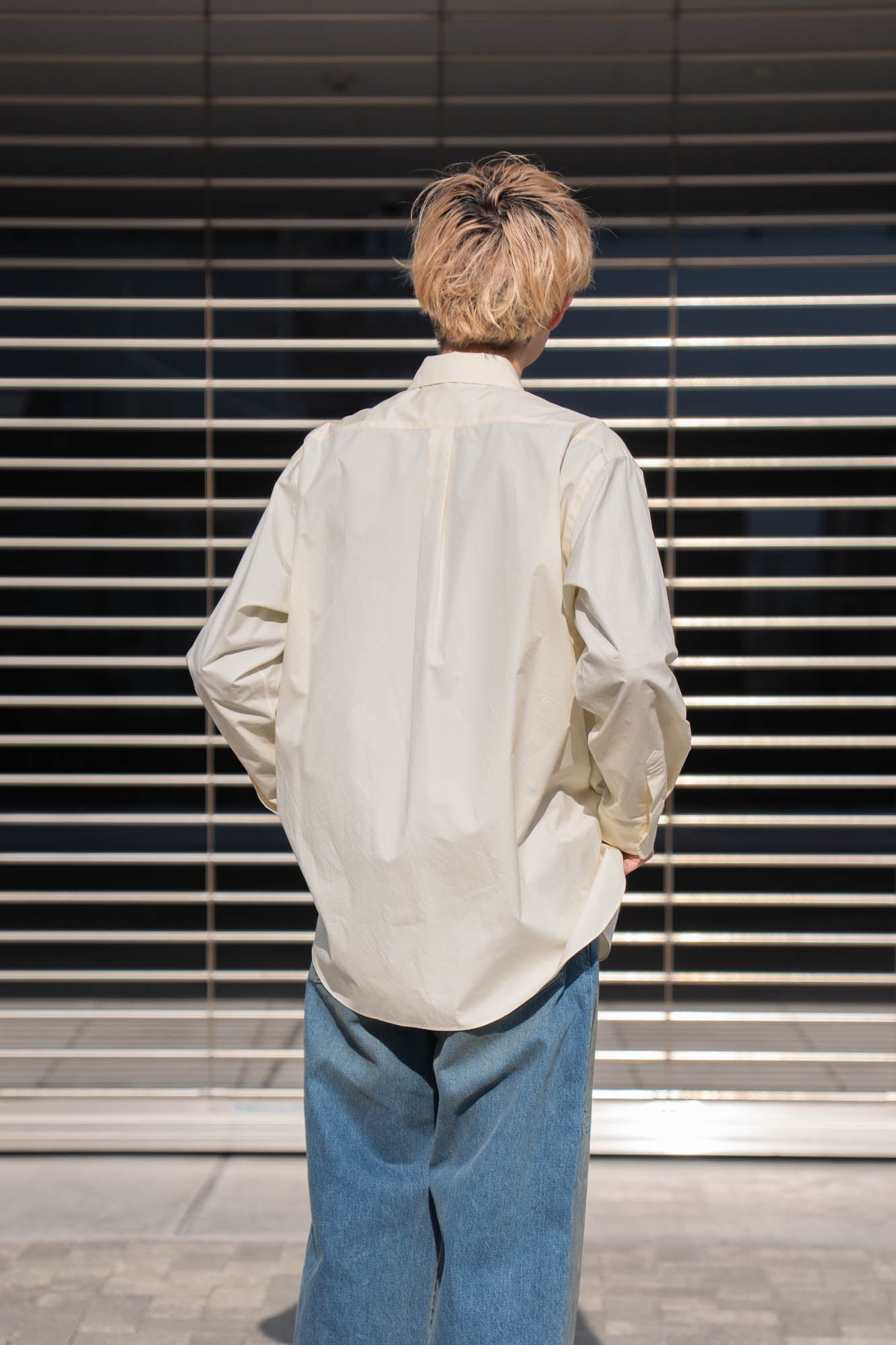 SUVIN COTTON OVERSIZED REGULAR COLLAR SHIRT(ST.1491) | シャツ