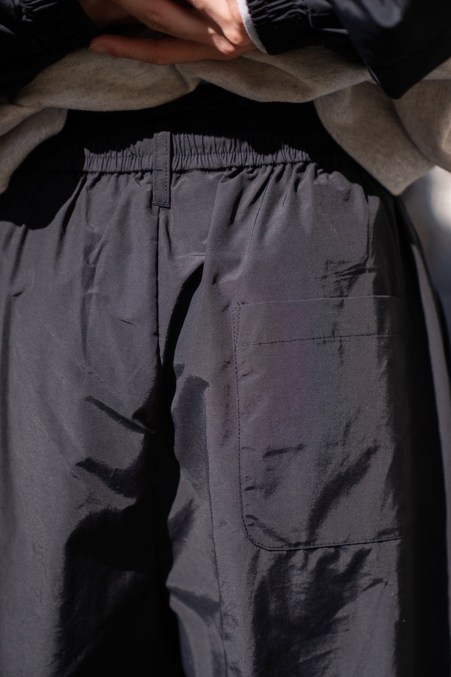 CO/NY POPLIN TRACK TROUSERS(ST.1344)
