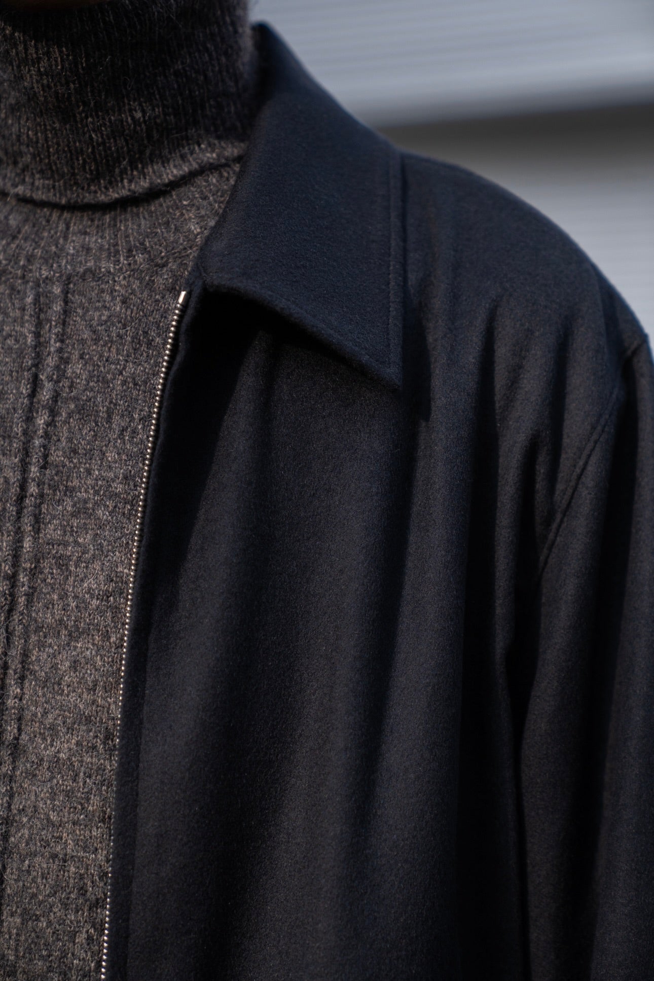 W/CA BEAVER ZIP SHORT JACKET(ST.1228)