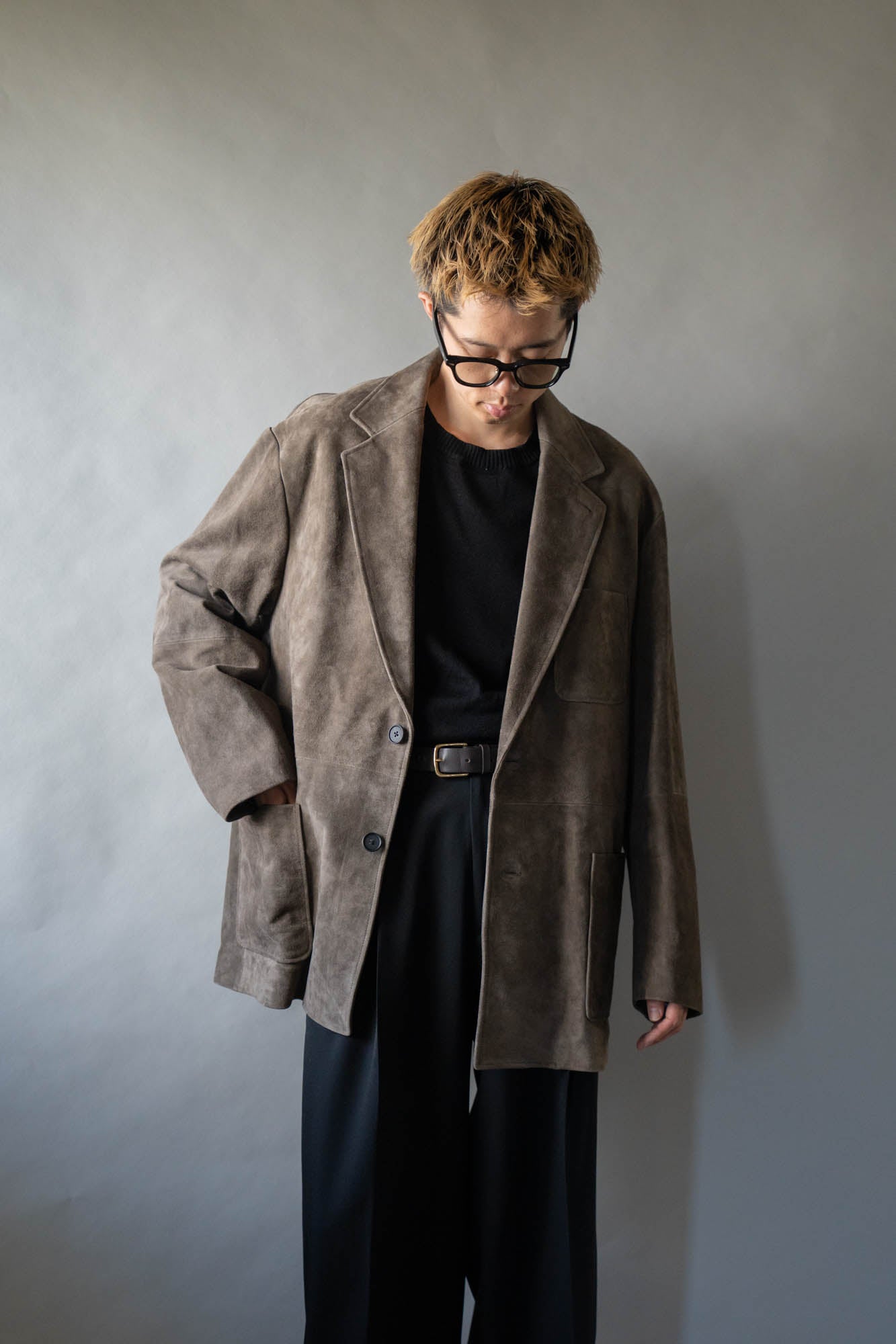 GOAT SUEDE BLAZER(ST.1552)