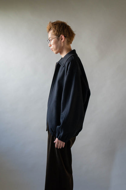 W/CA DOUBLE FACE CLOTH ZIP JACKET(ST.1545)