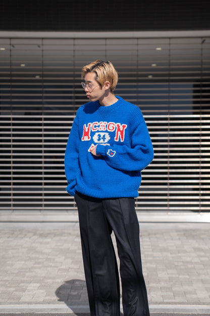 HAND KNITTING SWAETSHIRT